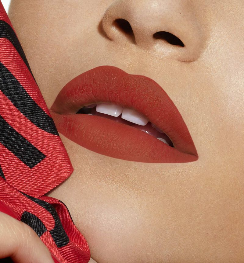 Dior Rouge 840 Rayonnante Velvet  Lipstick - Mini Travel Size