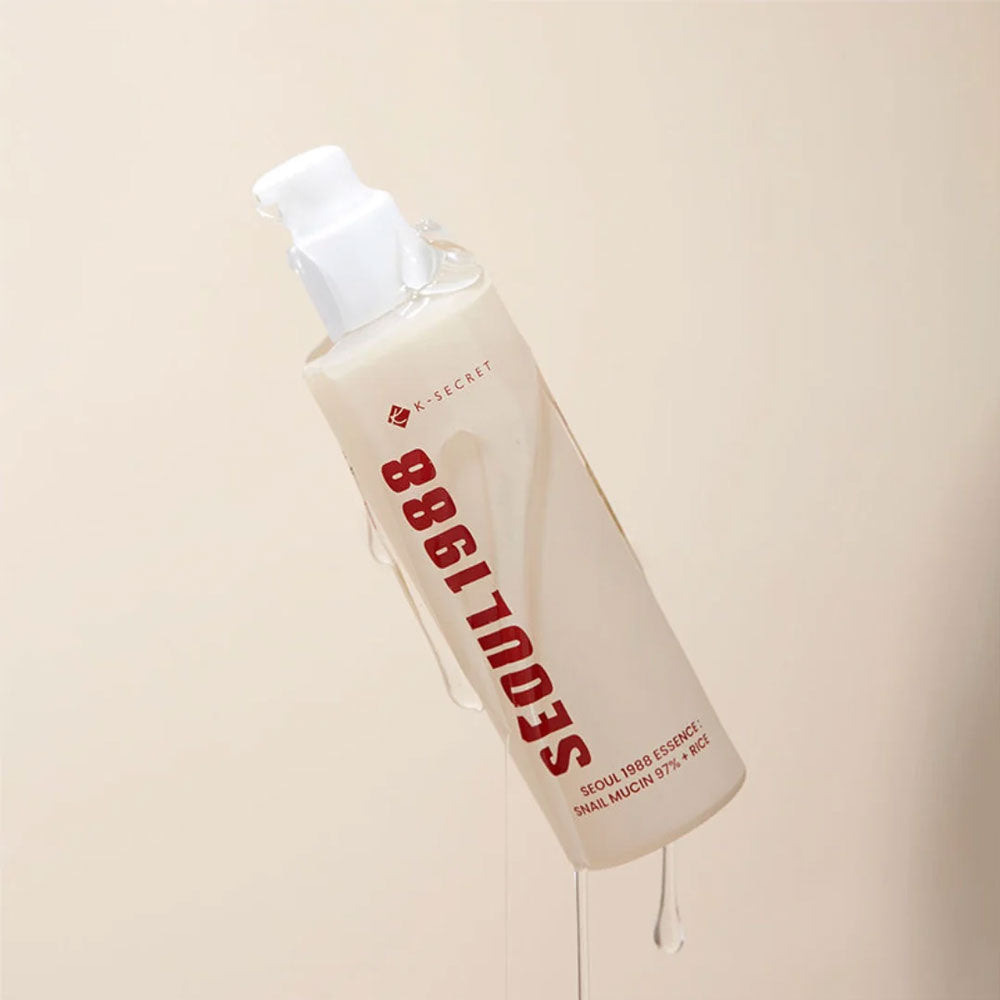 K-SECRET SEOUL 1988 ESSENCE : SNAIL MUCIN 97% + RICE -100ml