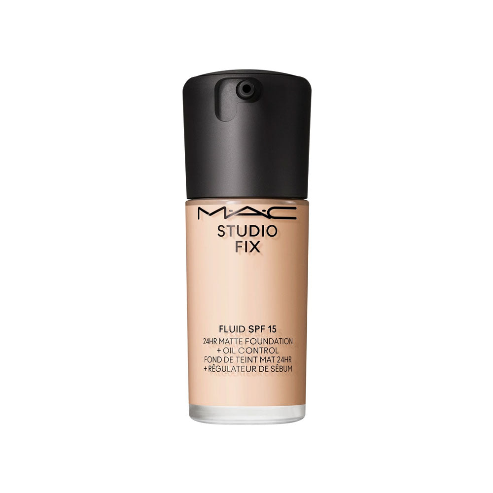 Mac Studio Fix Fluid SPF 15 24HR Matte Foundation + Oil Control-NC15