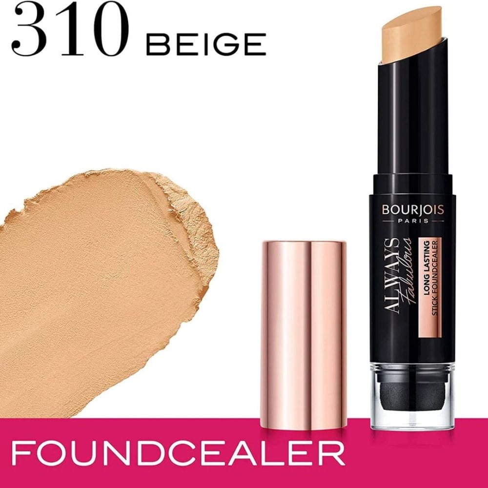 Bourjois Always Fabulous 2-In-1 Foundcealer Stick With Blender - Beige 310