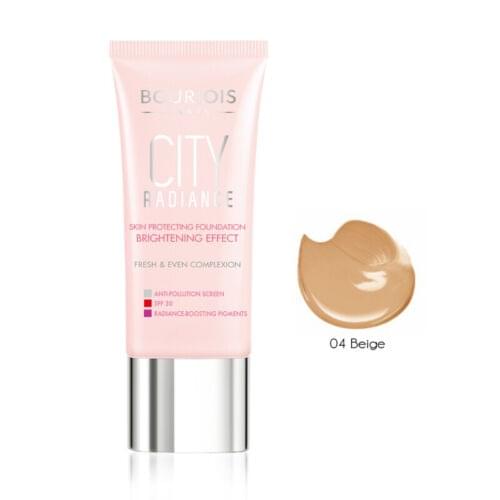 Bourjois City Radiance Foundation - 04 Beige (30ml)