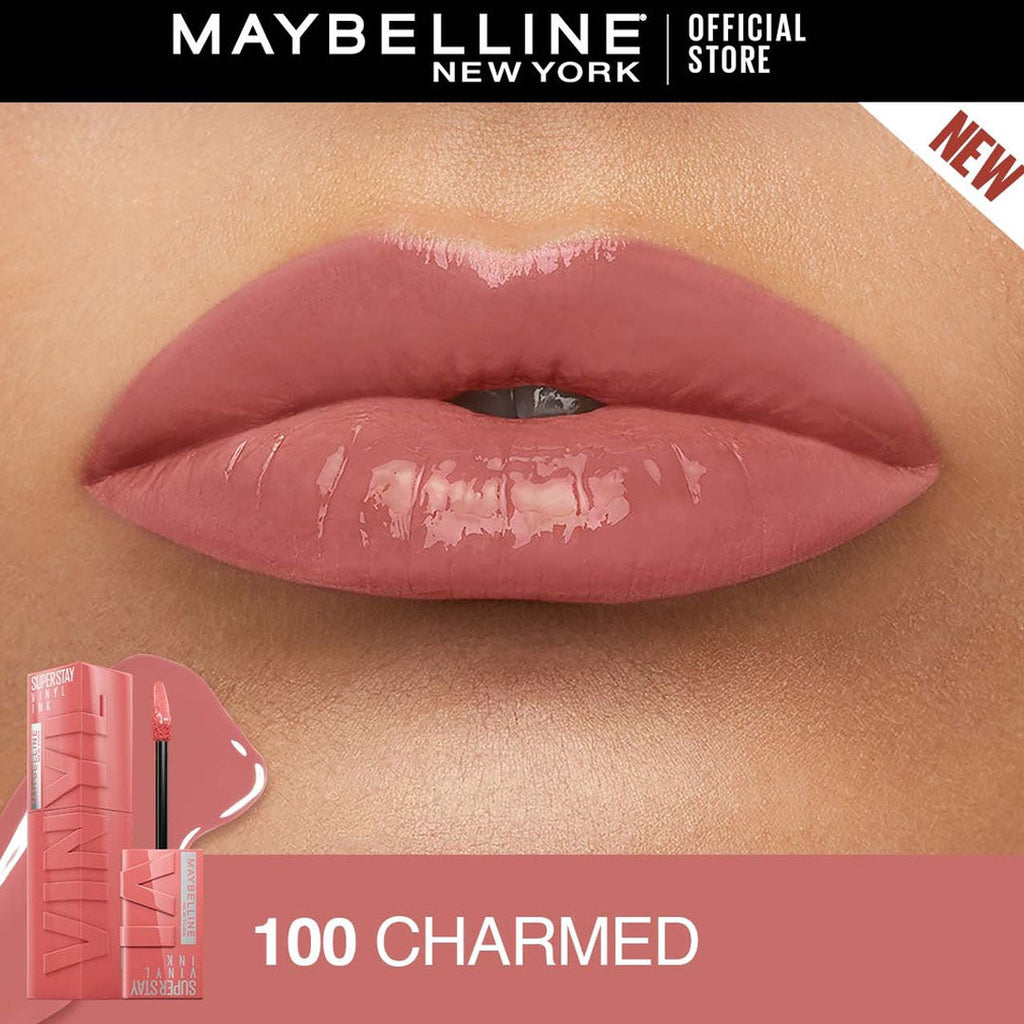 Maybelline Superstay Vinyl Ink Liquid Lipstick - 100 charmed