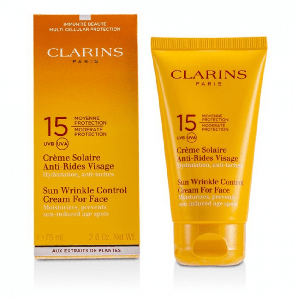 Clarins Sun Wrinkle Control Cream for Face spf15