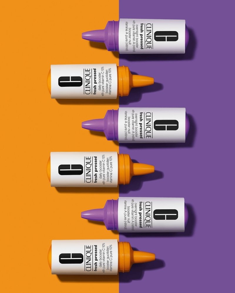 Clinique Fresh Pressed Clinical Daily + Overnight Boosters with Pure Vitamins C