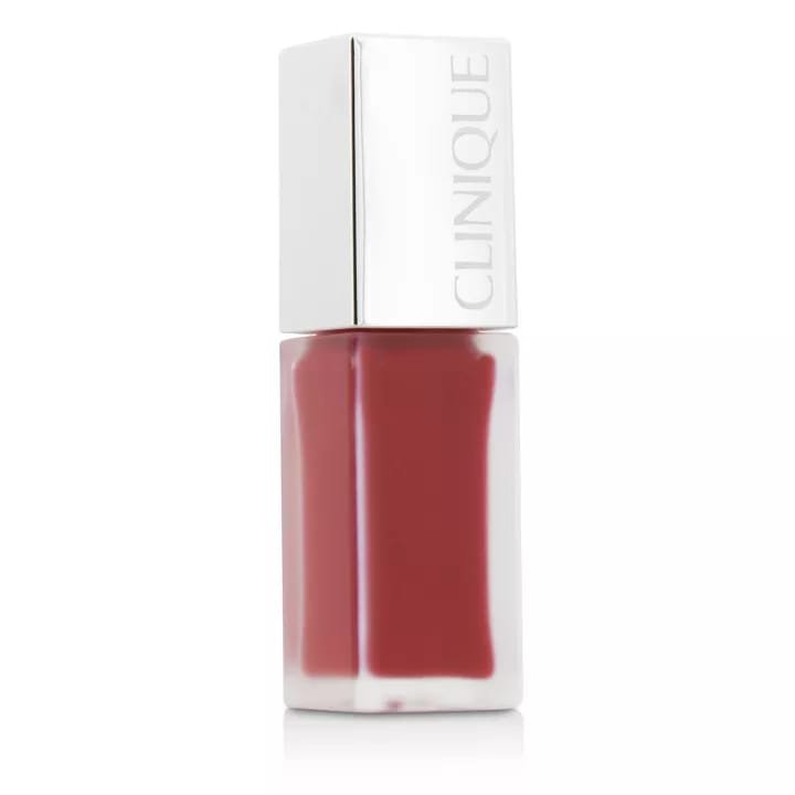 CLINIQUE - Pop Liquid Matte Lip Colour + Primer - # 02 Flame Pop