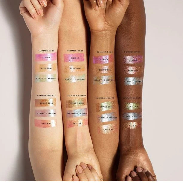 Fenty Beauty By Rihanna Summer Daze & Summer Nights Iridescent Lip Luminizer Trios