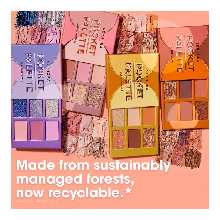 SEPHORA COLLECTION Pocket Eye Palette Sun Shadows Golden Hour