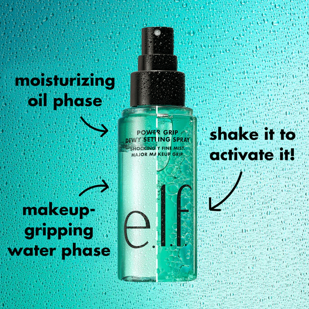 ELF COSMETICS Power Grip Dewy Setting Spray