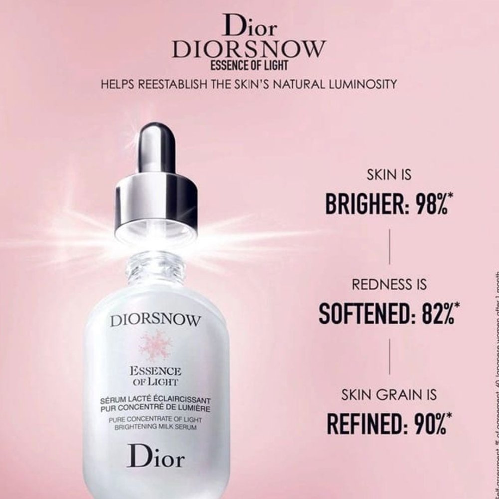 Dior Diorsnow Essence Of Light Pure Concentrate Of Light Brightening Milk Serum
