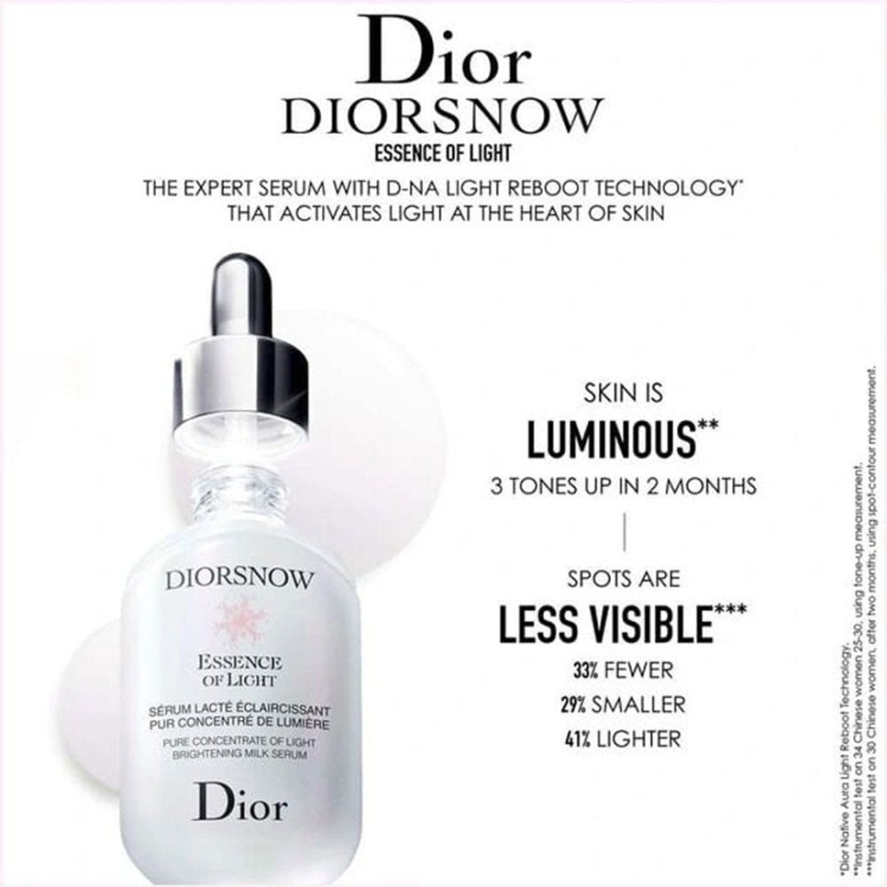 Dior Diorsnow Essence Of Light Pure Concentrate Of Light Brightening Milk Serum