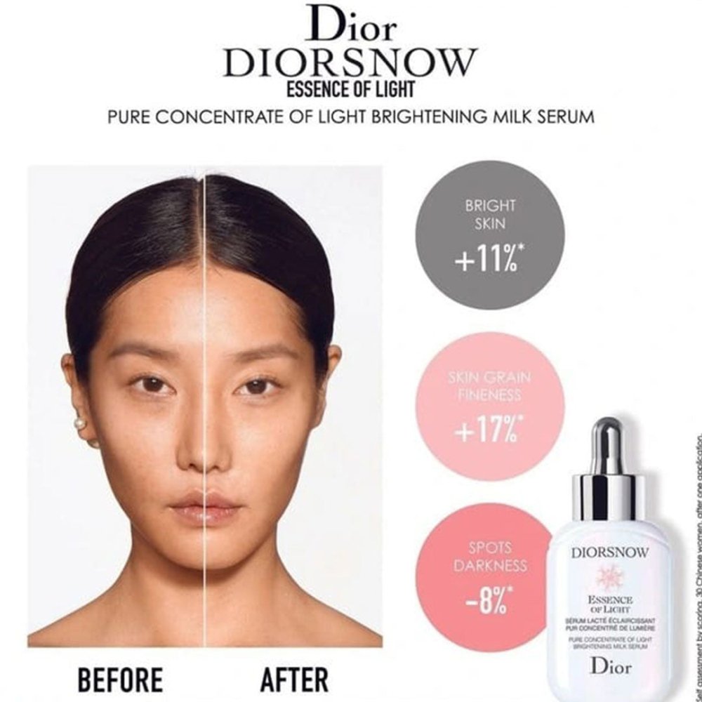 Dior Diorsnow Essence Of Light Pure Concentrate Of Light Brightening Milk Serum