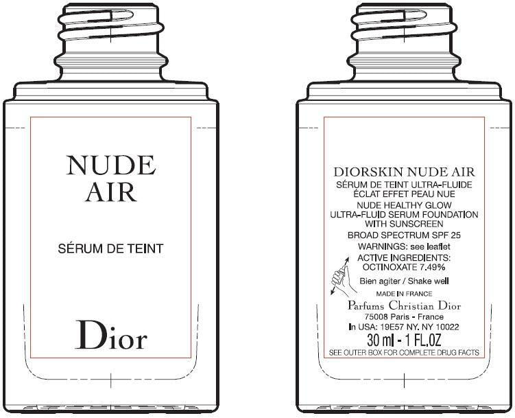 Dior Skin Nude Air Ultra Fluid Serum Foundation - 010