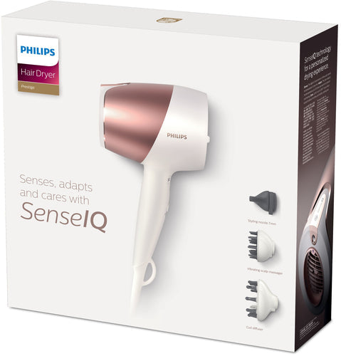 Philips Hair Dryer BHD827/03 Prestige Daycare with SENSEIQ