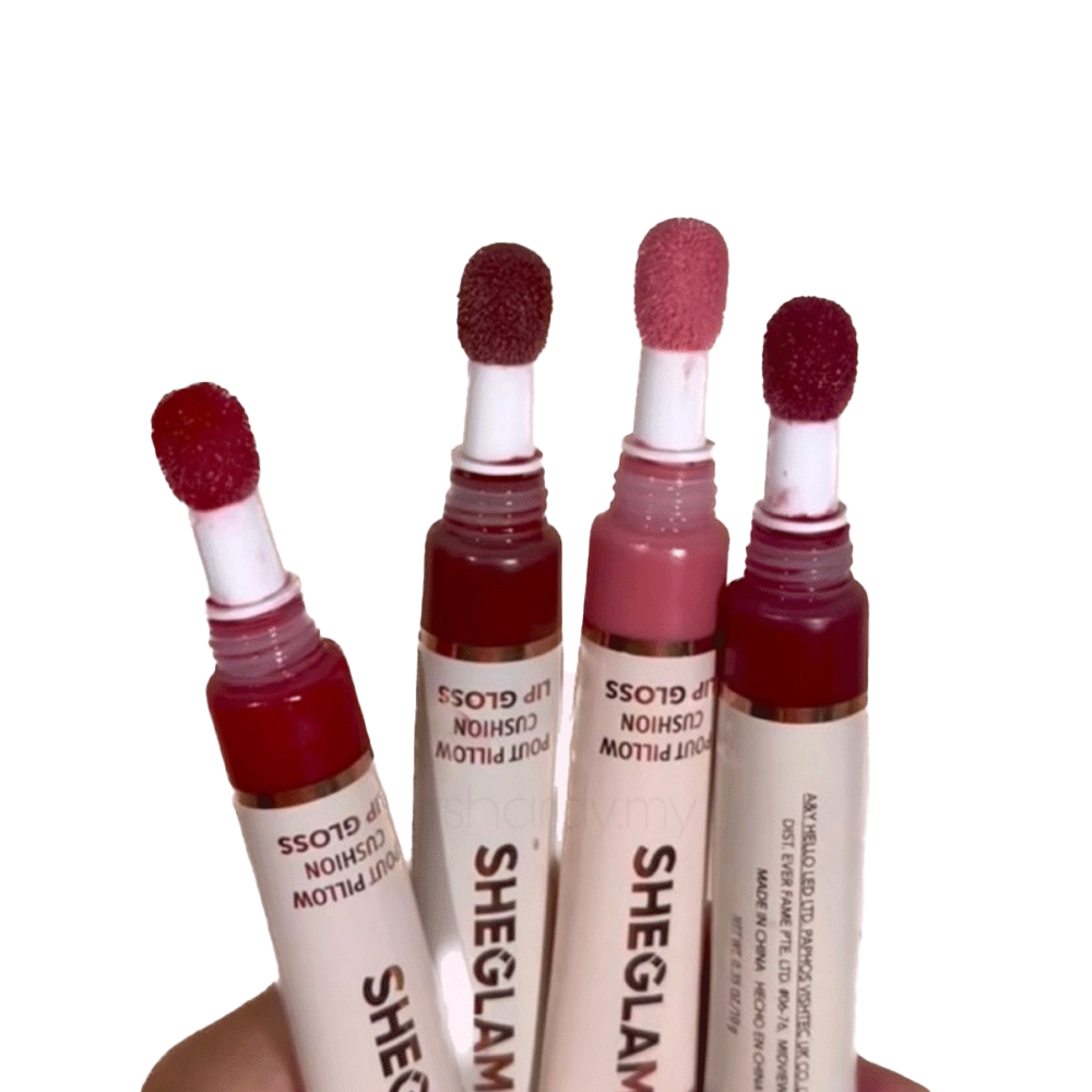 SHEGLAM Pout Pillow Cushion Lip Gloss - K.O.