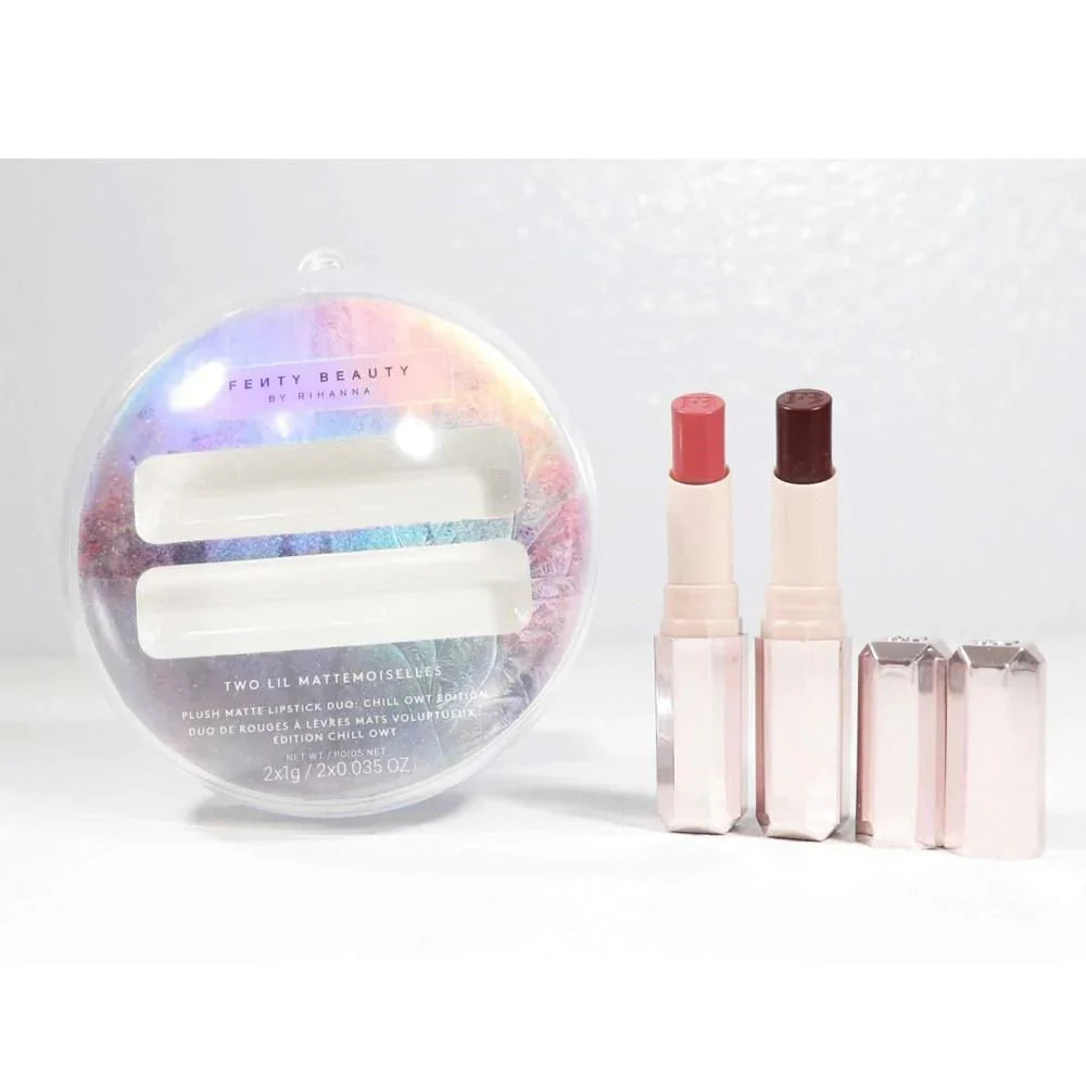 Fenty Beauty by Rihanna Matte Lipstick Duo: Spanked and Griselda