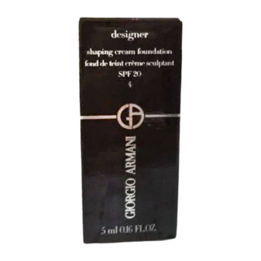 Giorgio Armani Designer Shaping Cream Foundation SPF20 - 4 [5 Ml]