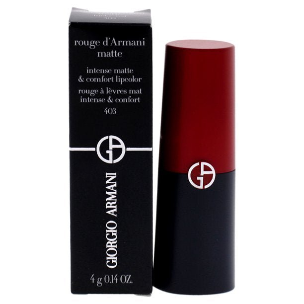 GIORGIO ARMANI ROUGE D’ARMANI MATTE LIPSTICK 403 LUCKY RED