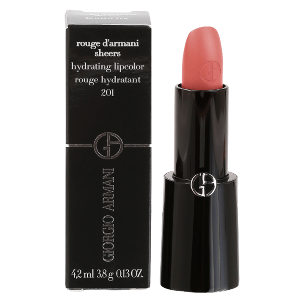 Giorgio Armani Rouge D'Armani Sheer Lipstick - Brown 201