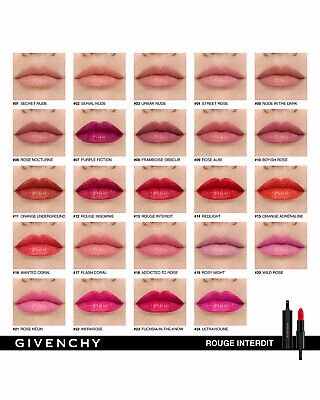 Givenchy Rouge Interdit Satin Lipstick - # 13 ROUGE INTERDIT