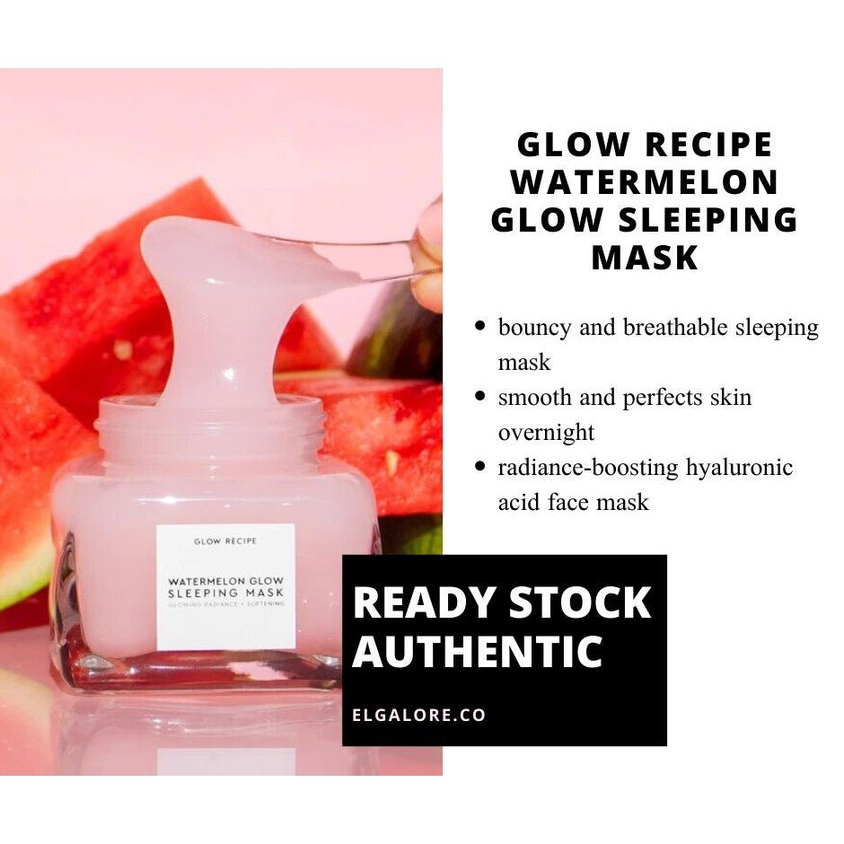 Glow recipe watermelon glow sleeping mask