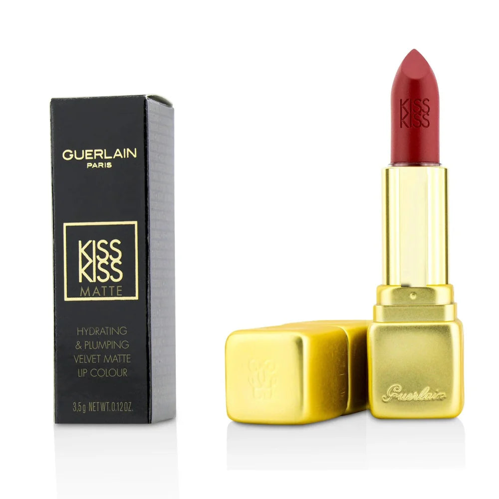 Guerlain Kiss Kiss Hydrating & Plumping Lipstick M330 Spicy Burgundy