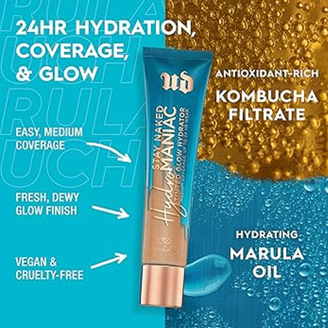 Urban Decay Hydromaniac Glowy Tinted Hydrator Foundation - 41