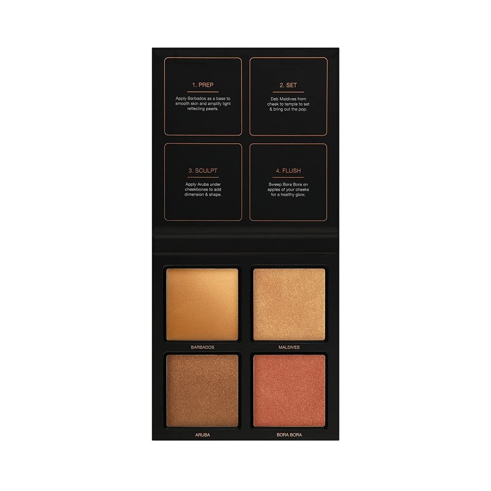 Huda Beauty 3D Highlighter Palette ~ Bronze Sands Edition