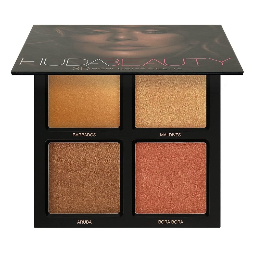 Huda Beauty 3D Highlighter Palette ~ Bronze Sands Edition