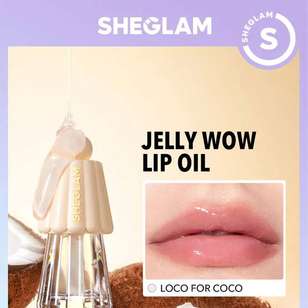 Sheglam  Jelly Wow Hydrating Lip Oil - Loco For Coco