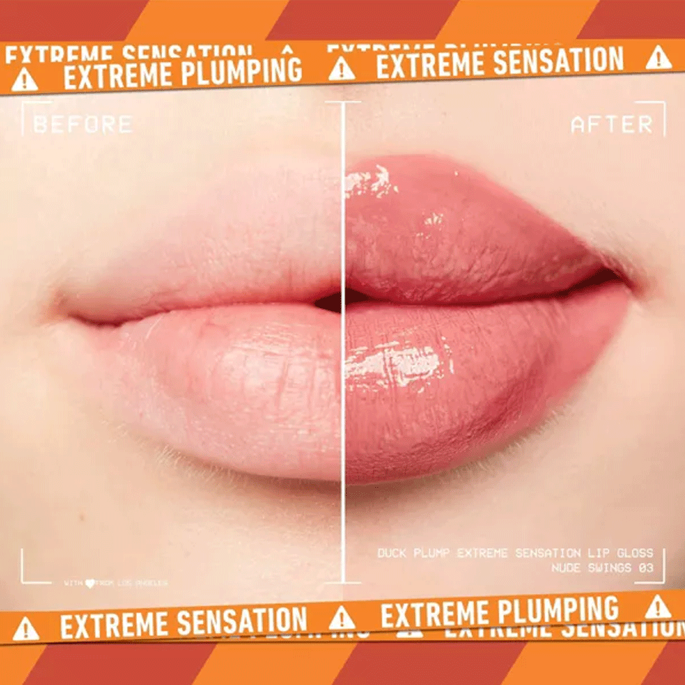 NYX Professional Makeup Duck Plump High Pigment Plumping Lip Gloss -03 Nude Swings