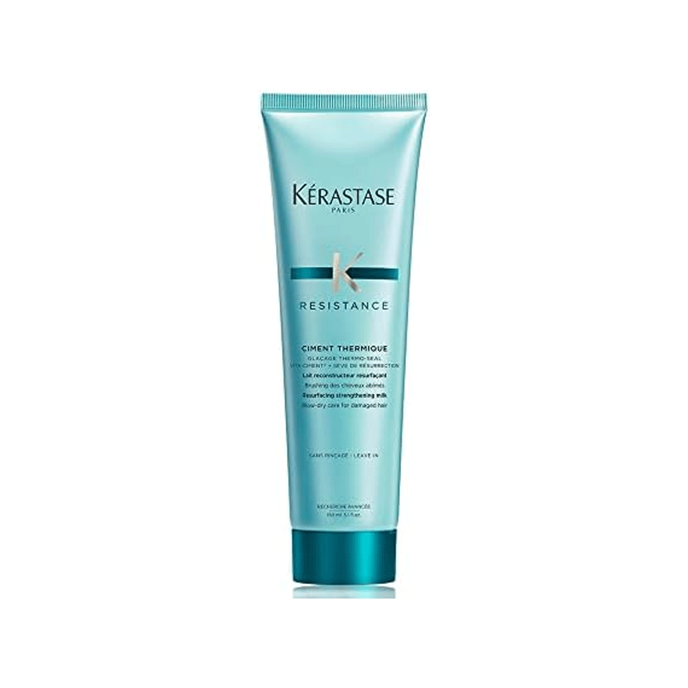 Kerastase Resistance Ciment Thermique Resurfacing Strengthening Milk Blow-Dry Care (For Damaged Hair) 150ml