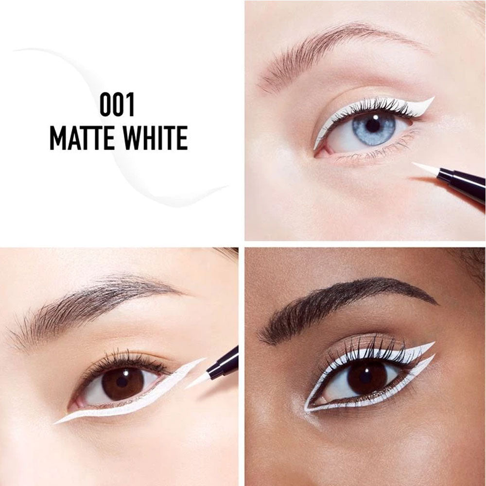 Dior Diorshow On Stage Liner - 001 Matte White