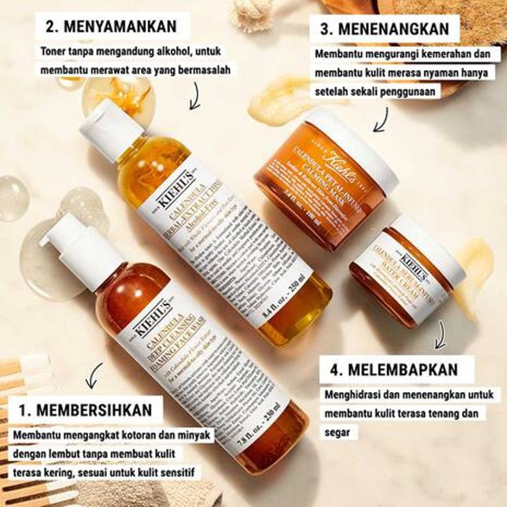 Kiehl's Calendula Serum Infused Water Cream 50ml