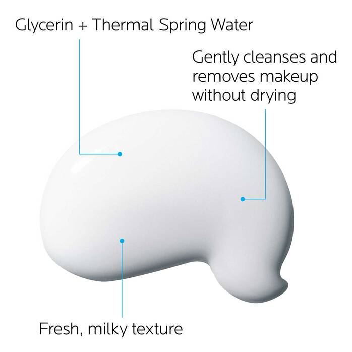 La Roche-Posay Toleriane Dermo Milky Cleanser and Makeup Remover, For Sensitive Skin, 200ml