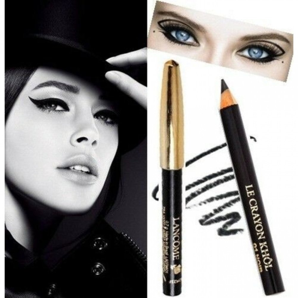Lancome Eyeliner Pencil Le Crayon Khol Travel Size - 01 Noir Black