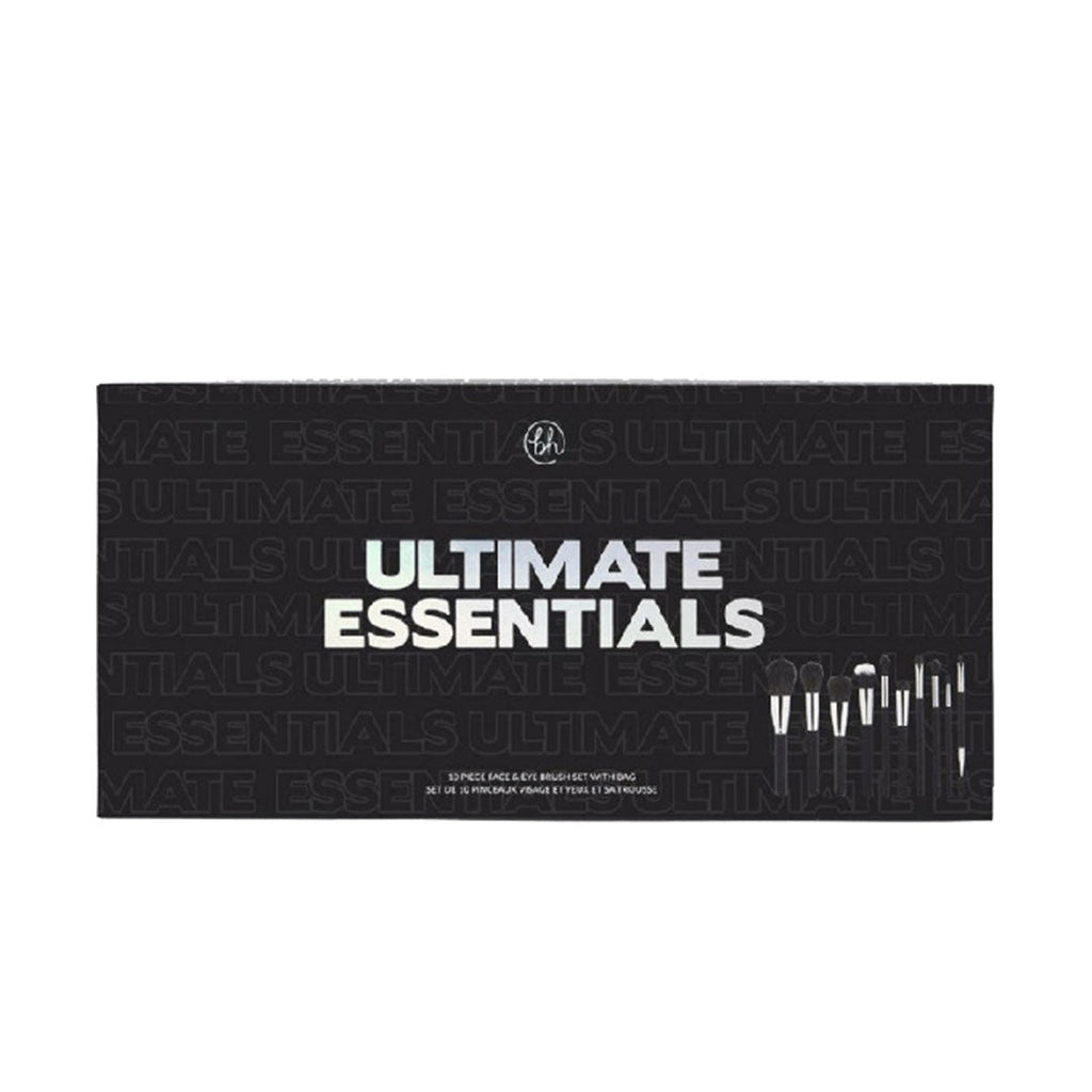 BH Cosmetics Ultimate Essentials - 10 Pc Brush Set + Bag