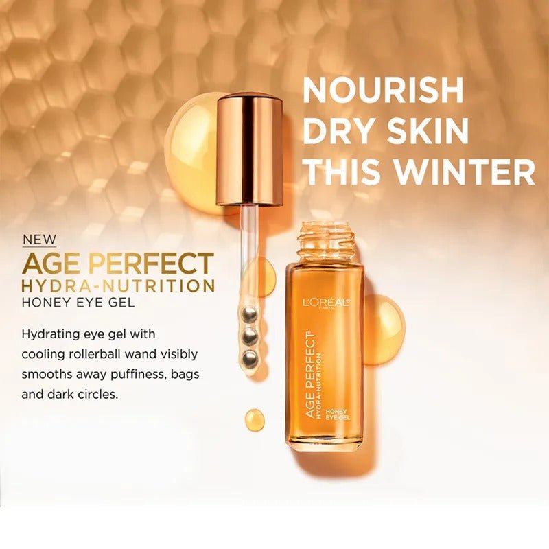 LOreal Age Perfect Hydra Nutrition Honey Eye Gel 15ml