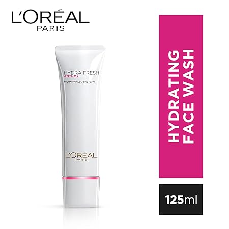 L'Oreal Hydrafresh Anti-Ox Hydrating Cleansing Foam 125ml
