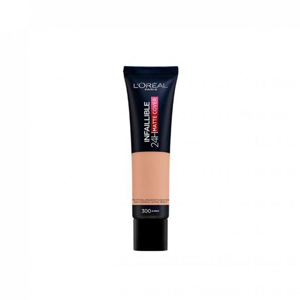 LOreal Pari Infallible Matte Cover Foundation 300 Amber