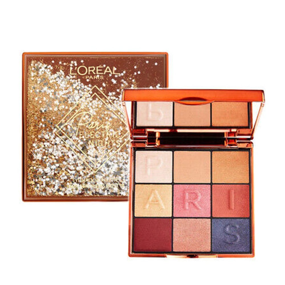L'oreal Paris Electric Nights Snow Globe Eyeshadow Palette 02 18 G.