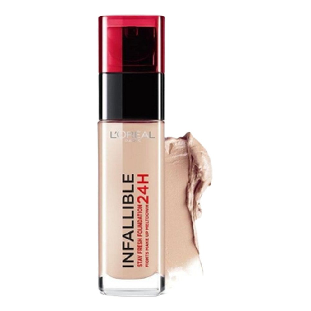LOreal Paris Infallible Liquid Foundation 24H Fresh Wear - 130 True Beige