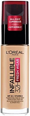 LOreal Paris Infallible Liquid Foundation 24H Fresh Wear - 220 Sand