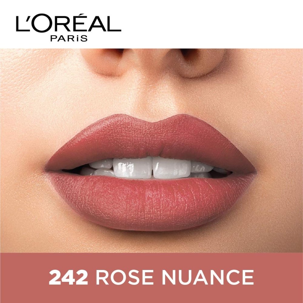L'Oreal Paris Color Riche Matte Addiction Lipstick - 242 Rose Nuance