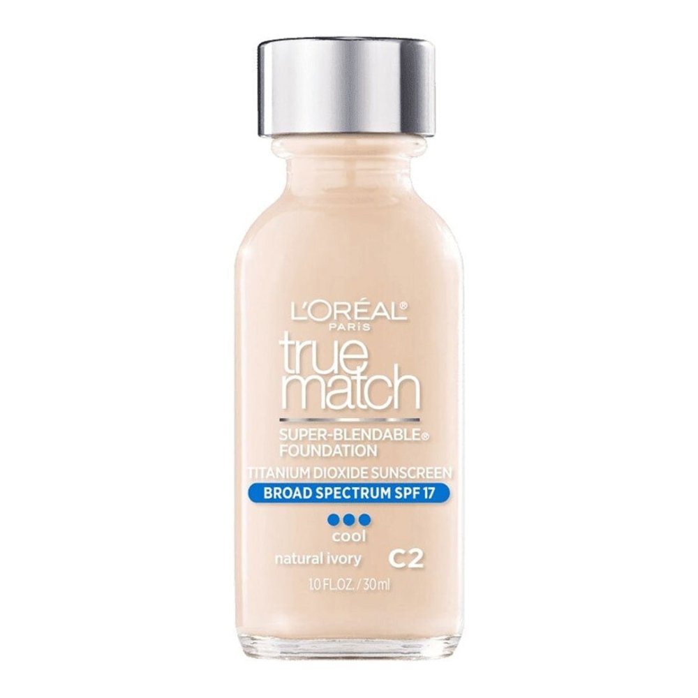 LOreal Paris - True Match Super-Blendable Makeup - C2 Natural Ivory (Cool)