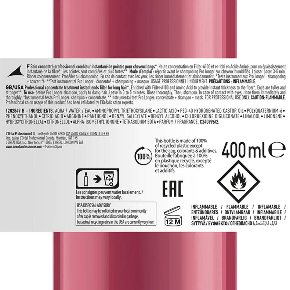 LOreal Professionnel Serie Expert Pro Longer Ends Filler 400ml
