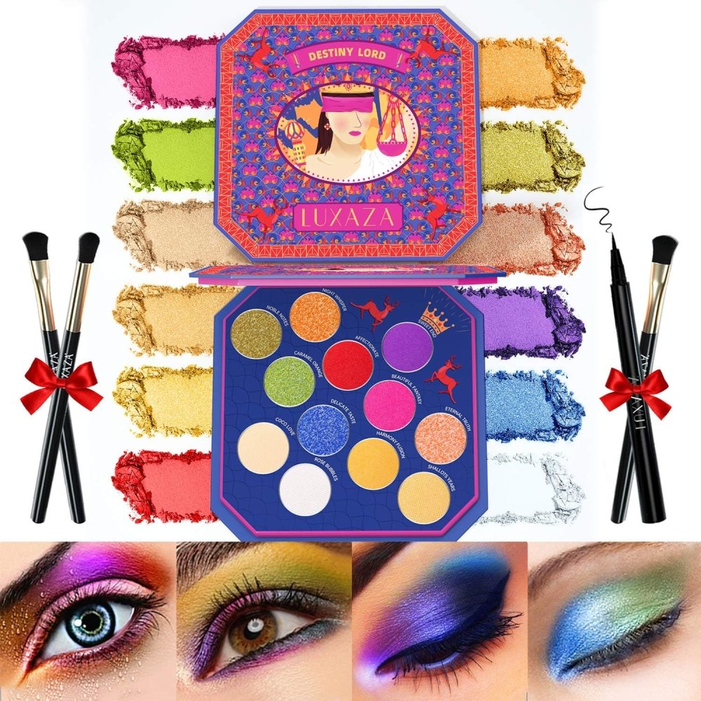 LUXAZA  Destiny Lord Colorful Eyeshadow Palette