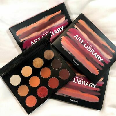 MAC Art Library eyeshadow palette FLAME BOYANT (12 shades)