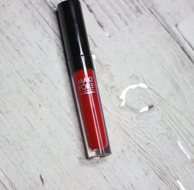 Make Up For Ever Artist Liquid Matte Red Lipstick 401