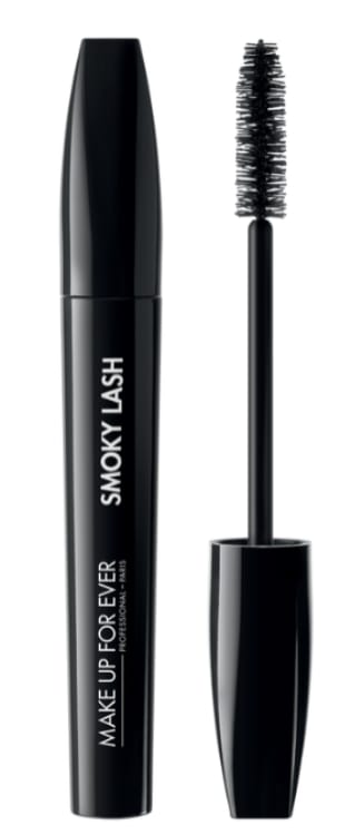 Make up for ever smoky lash extra black mascara for volume length and curl black