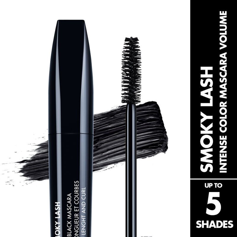 Make up for ever smoky lash extra black mascara for volume length and curl black